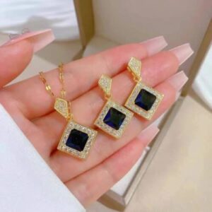 ست گردنبند و گوشواره زنانه در افغانستان