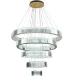لوستر کریستالی LED/195W/230V