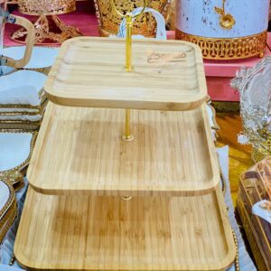 شيرينى دانى و كلوچه دانى چوبى (بامبو)