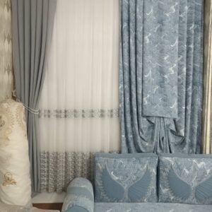 پرده طرح پارچه ای ترکی