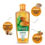 روغن مو واتیکا مدل Almond حجم ۲۰۰ میلی لیتر