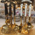 ست کفگیر و ملاقه ماربل