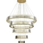 لوستر کریستالی LED/195W/230V