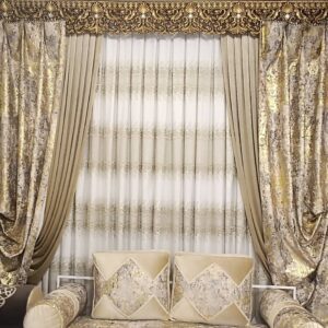 پرده طرح لیزری