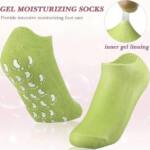 جوراب ضد پاپوش طبی مراقبت و ضد ترک MOISTURISING مدل اس پی اس ژل ساکس کد R0819