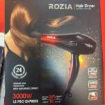 سشوار حرفه‌ای روزیا مدل HC8130 توان 3000 وات – فناوری ضد الکتریسیته ساکن