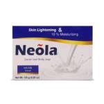 صابون روشن کننده و مرطوب کننده Neola مدل Facial and Body Soap (With Milk Extract)