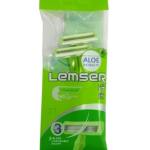 خود تراش لمسر مدل Aloe Axtracts بسته دو عددی