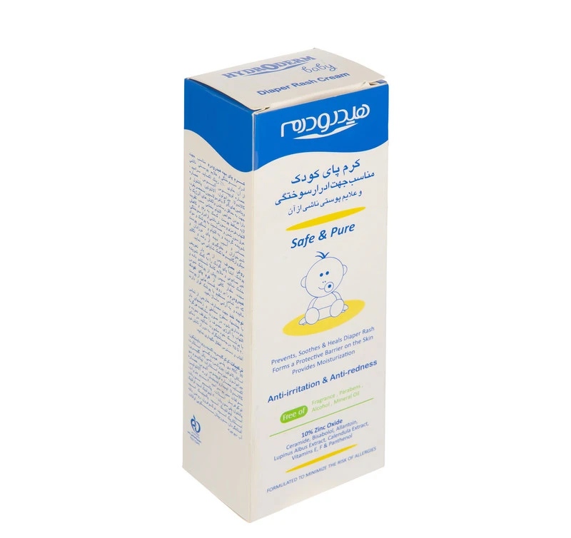 پماد سوختگی پای کودک هیدرو درم مدل Safe حجم ۷۵ میلی لیتر