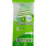 خود تراش لمسر مدل Aloe Axtracts بسته دو عددی