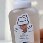 عطر خوشبوکننده بیکینی زنانه با رایحه بستنی حجم ۵۰ میل اسپری شیشه‌ای