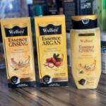 شامپو ترمیم‌کننده و تغذیه‌کننده مو ویلایس مدل  Essence Argan