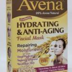 ماسک صورت آبرسان و ضدپیری آونا مدل Hydrating & Anti-Aging حاوی ویتامین E، B3 – مناسب برای ترمیم و رطوبت‌رسانی
