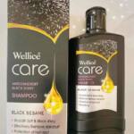 شامپو ضد شوره و براق‌کننده مو Wellice Care Black Shine