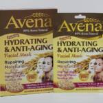 ماسک صورت آبرسان و ضدپیری آونا مدل Hydrating & Anti-Aging حاوی ویتامین E، B3 – مناسب برای ترمیم و رطوبت‌رسانی