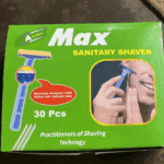 تیغ یکبار مصرف بهداشتی مکس مدل Sanitary Shaver A-Series بسته 30 عددی