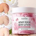 لوسیون بدن سادور با عصاره هلو و عسل (Sadoer Body Lotion with Peach & Honey Extract)