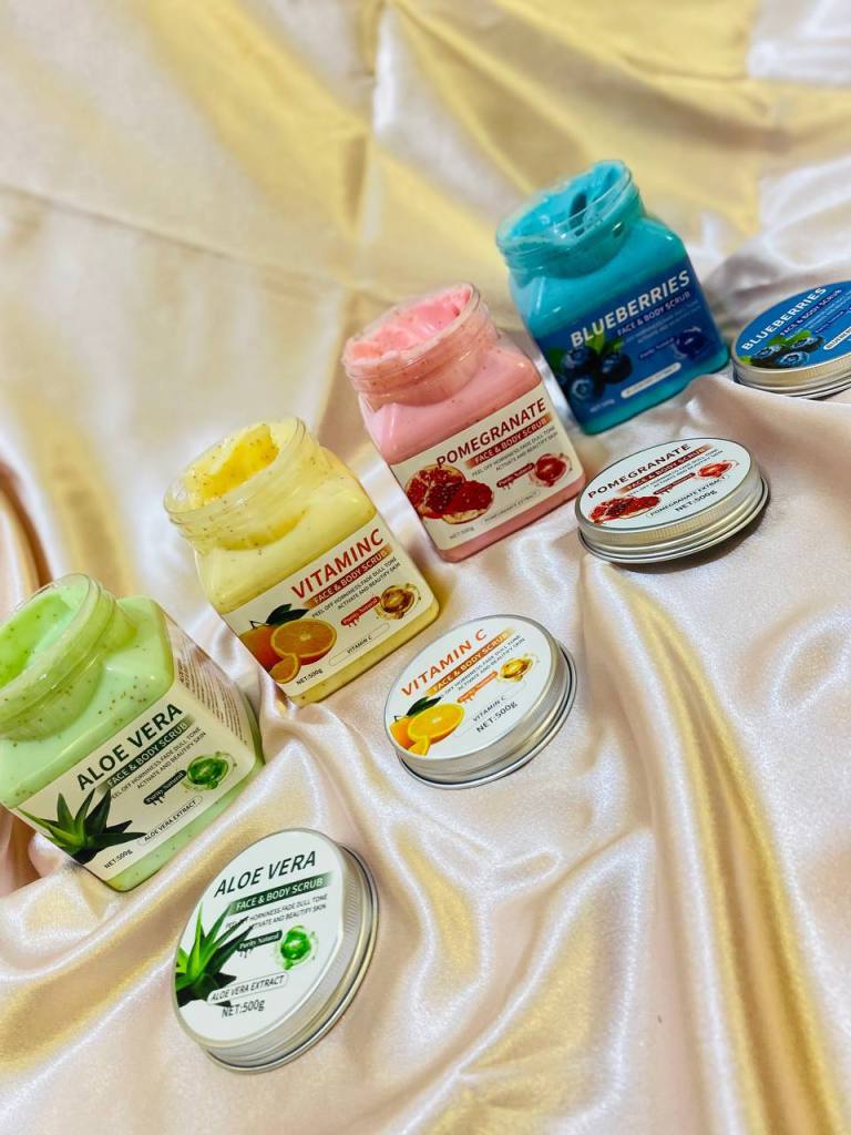 اسکراب بدن میوه ای | Body Scrub for Women Men Skin Moisturizing