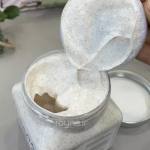 اسکراب بدن شربتی شیر الاغ وکالی (Wokali Donkey Milk Body Scrub)
