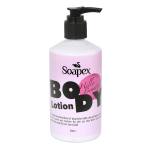 لوسیون بدن و صورت سوپکس مدل Hello Beauty حجم ۳۵۰ میلی‌لیتر – مرطوب‌کننده و تغذیه‌کننده پوست خشک حاوی شی‌باتر