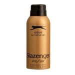 اسپری دئودورانت مردانه Slazenger Active Sport Gold – حجم ۱۵۰ میلی‌لیتر
