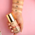 کرم‌پودر فشرده Emelie مدل Long Lasting Pressed Foundation