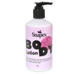 لوسیون بدن و صورت سوپکس مدل Hello Beauty حجم ۳۵۰ میلی‌لیتر – مرطوب‌کننده و تغذیه‌کننده پوست خشک حاوی شی‌باتر