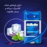 مام ژیلت | ژل ضد تعریق مردانه Gillette Arctic Ice & Cool Wave