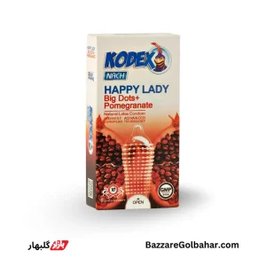 کاندوم خاردار کدکس مدل Happy Lady در افغانستان