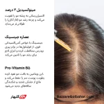 مینوکسیدیل ۲ درصد | اسپری مو ناژمد Nasmed Minoxidil 2% برای تقویت و رشد مجدد مو
