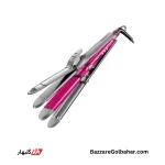 دستگاه آرایش مو ۴ کاره کیمی | حالت‌دهنده حرفه‌ای Kemei KM-1397 با صفحات سرامیک-تورمالین