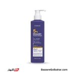 شامپو ماینوکسیدیل زنانه | شامپو ضخیم‌کننده و حجم‌دهنده KORMESIC 5% Minoxidil Thicker Shampoo