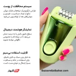 دستگاه ۲ کاره اپیلاتور و شیور وی‌جی‌آر مدل V-758 با ۳۲ موچنگ و نمایشگر دیجیتال